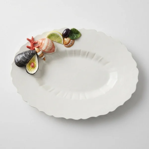 Grand plat creux mer