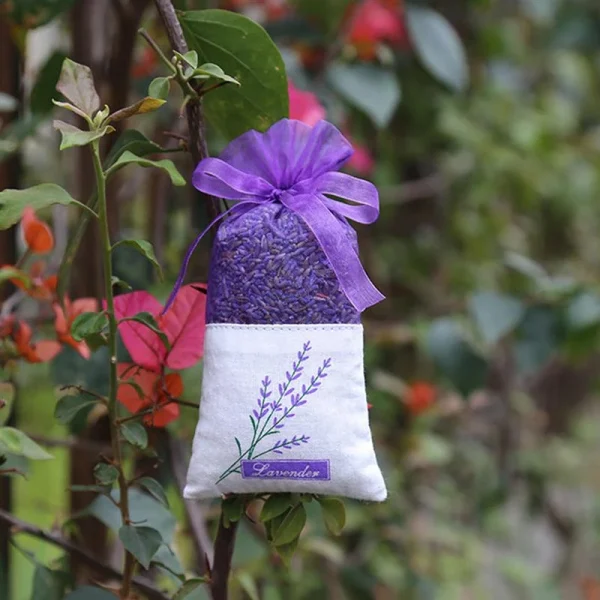 Sachet de lavande rempli