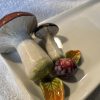 Assiette à serviettes moyenne champignon