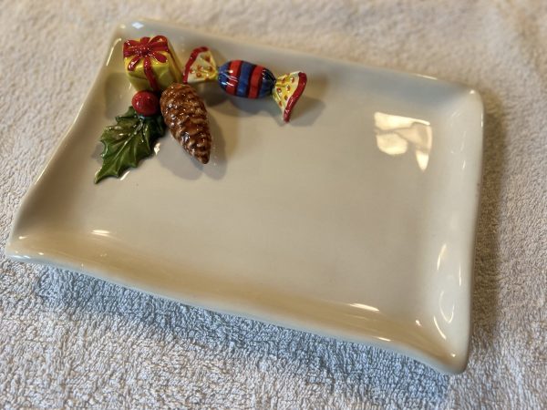 Petite assiette serviette bonbon