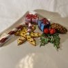 Grand plat serviette bonbon