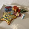 Assiette à serviette moyenne bonbon