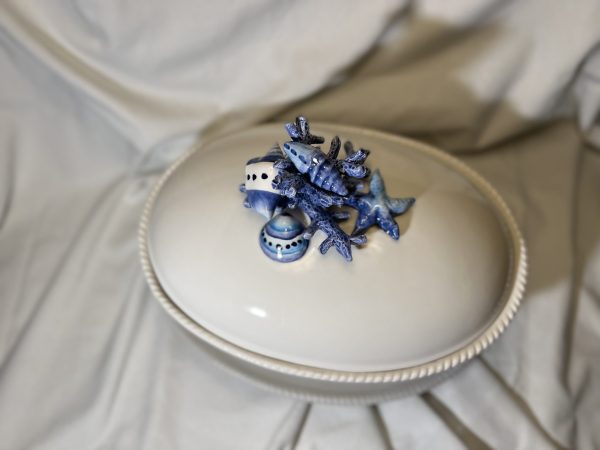 Terrine corail bleu