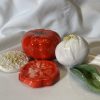 Petite assiette à serviette mozzarella