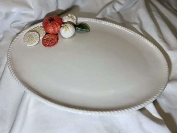Grand plat ovale mozzarella