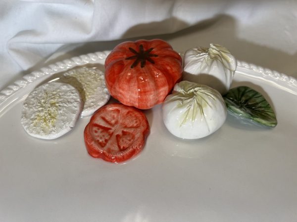 Grand plat ovale mozzarella