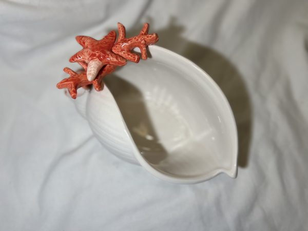 Bol coquillage corail