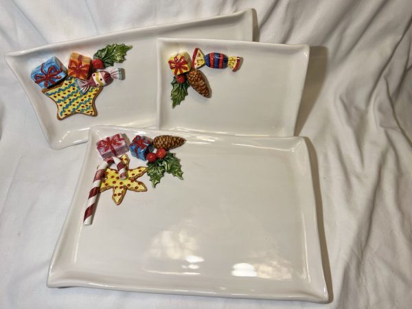Petite assiette serviette bonbon