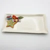 Assiette à serviette moyenne bonbon