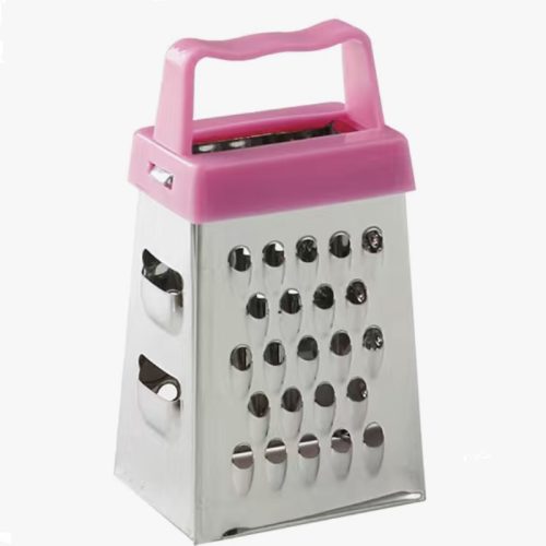1 mini-râpe à fromage en inox rose