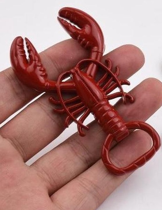 Décapsuleur Homard - Ouvre-bouteille - Petit format - rouge