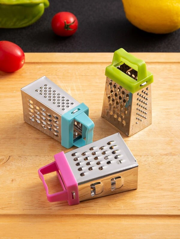 1 mini-râpe à fromage en inox rose
