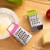 1 mini-râpe à fromage en inox rose