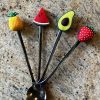 IMG_6511 - copie Set de couverts fourchette cuillère avocat