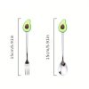 c7039e8e-f0b4-11ed-96bc-0a580a698dd1 Set de couverts fourchette cuillère avocat