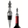 Bouchon de bouteille pièce d’échecs - bouchon de vin argenté