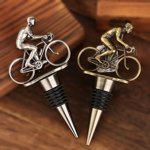 Bouchon de bouteille vélo - argenté