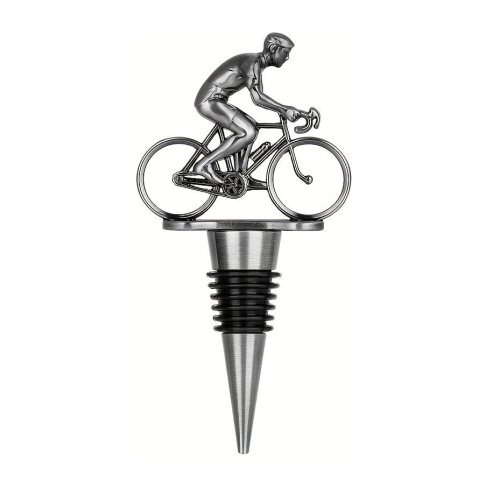 Bouchon de bouteille vélo - argenté