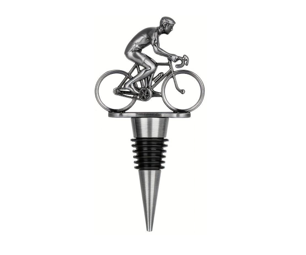 Bouchon de bouteille vélo - argenté
