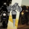 Bouchon de bouteille moto - bouchon à vin argenté