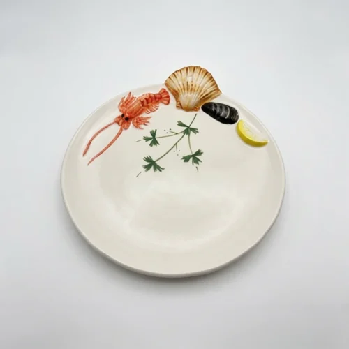 Grande assiette crevettes