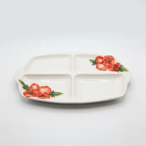 Grand plat à apéritif tomate