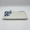 Assiette de service moyenne hippocampe