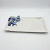 Assiette de service moyenne hippocampe