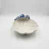 Bol coquillage hippocampe bleu
