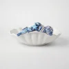 Bol coquillage hippocampe bleu