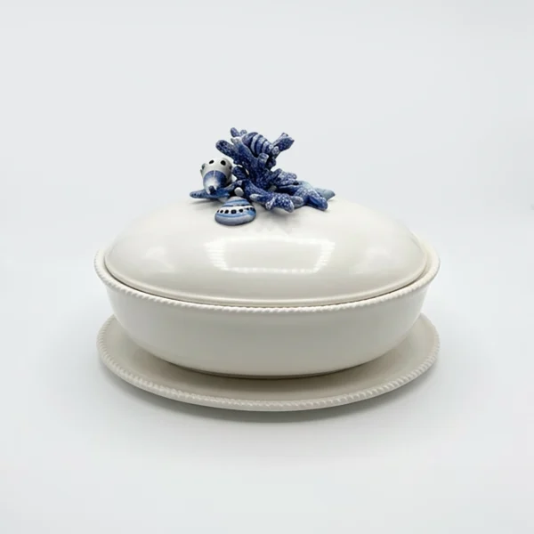 Terrine corail bleu