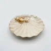 Grande assiette corail beige