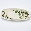 Grand plat ovale olives