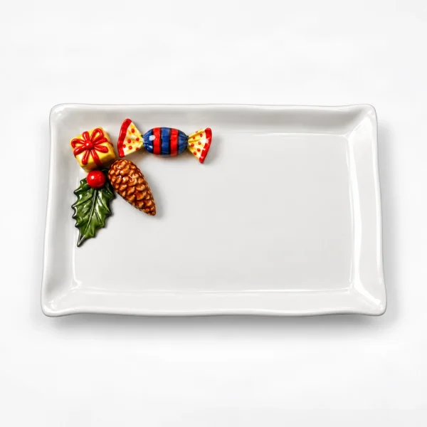 Petite assiette serviette bonbon