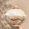 Soupière corail beige