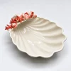 Bol coquillage corail rouge