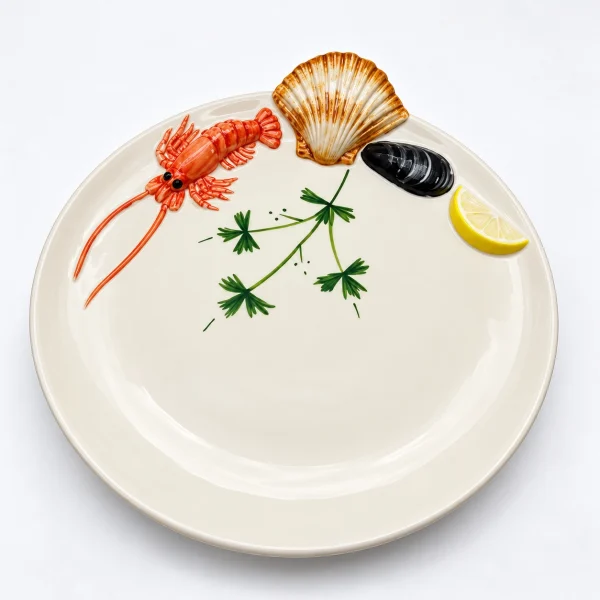 Grande assiette crevettes