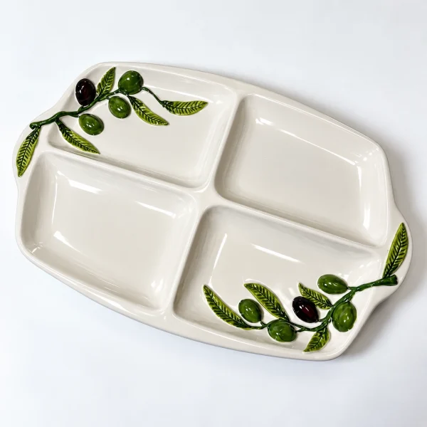 Grand plat à apéritif olives