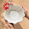 Grand bol corail rouge