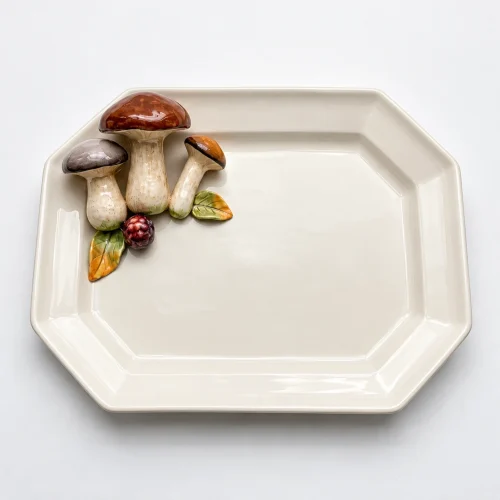 Grand plat champignon