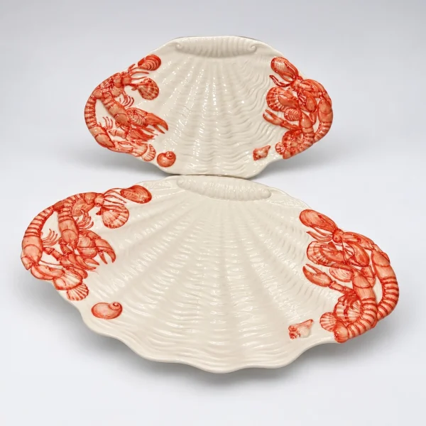 Grand plat ovale scampi